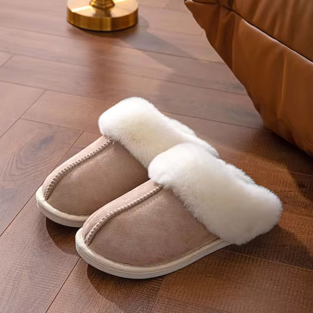 Cozy Plush-Lined Slippers