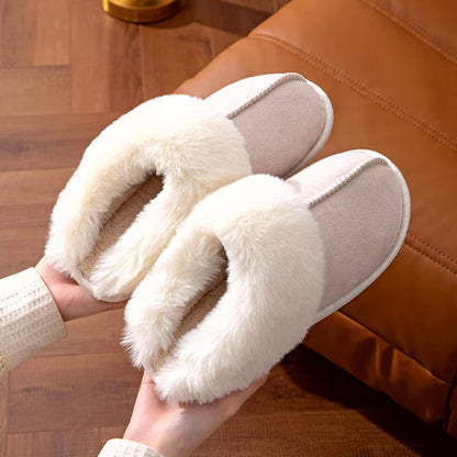 Cozy Plush-Lined Slippers