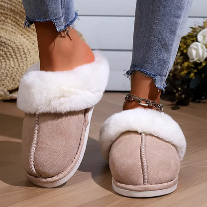 Cozy Plush-Lined Slippers