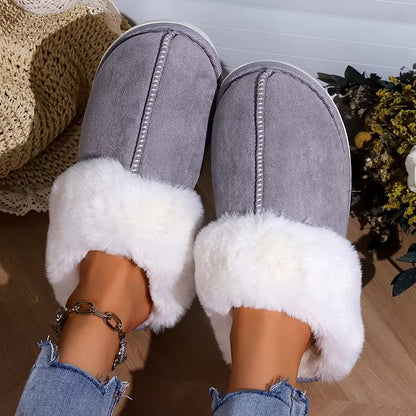 Cozy Plush-Lined Slippers